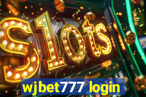 wjbet777 login