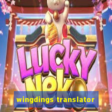 wingdings translator