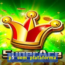 p5 com plataforma de jogos